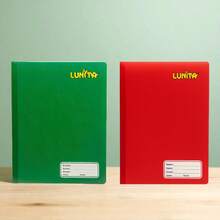 Paquete de 6 Libretas Cosidas Profesional 100 Hojas Rayadas Contiene 1 Pieza de Cada Color Excelente calidad y diseño Notebooks Funcional y práctico diario uso clientes - Multicolor - Ver 5