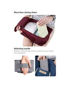 便携式鞋袋旅行收纳多功能防水折叠收纳大容量鞋袋收纳袋