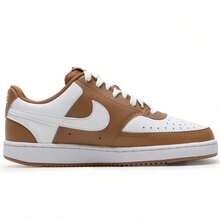 Nike Court Vision Low Next Nature 女鞋（DH3158-200，浅英国棕褐色/白色） - 白色 - 查看 5
