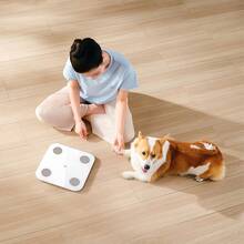 Xiaomi S400 Body Fat Scale Dual-Frequency Accurate Measurement Technology Simple Classic Design Large Non-Slip Scale Feet Two-Color Options Home Health Management Expert Light Blue - Light Blue - View 5