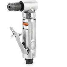 Amoladora neumática, herramientas neumáticas Ahorro de energía 20000 rpm Movimiento de acero de pulido de alta velocidad 90 grados para neumáticos de goma para componentes de madera para - Negro - Ver 1