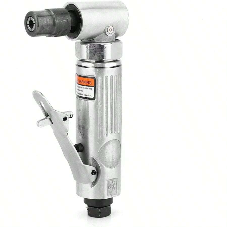 Amoladora neumática, herramientas neumáticas Ahorro de energía 20000 rpm Movimiento de acero de pulido de alta velocidad 90 grados para neumáticos de goma para componentes de madera para - Negro - Ver 1