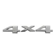 Metal Emblem 3D Split 4X4 Four-Wheel Drive Sticker Suitable For Cars, Trucks, Motorcycles, SUVs, Engine Covers, Trunk Fenders, Side Doors, Body Decoration Stickers Accessories