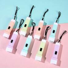 迷你 LED 塑料手电筒，彩色手灯，发光儿童返校礼物 - 彩色 - 查看 6