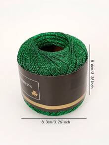 50g DIY Gold Yellow Lurex Thread Shining Yarn Glitter Sparkle Yarn Metal Yarn DIY Fancy Sparkle Yarn Crochet Knitting Sweater Scarf Bag Yarn Accessory Yarn