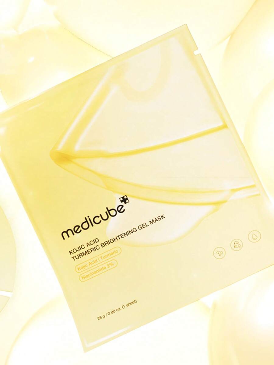 Medicube 三文魚 DNA PDRN 粉紅膠原蛋白果凍面膜 玻璃光澤肌夜間面膜 韓國保養產品 彈力保濕緊緻補水 - 麴酸薑黃面膜 - 查看 1