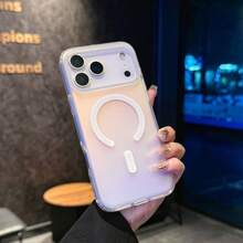 激光渐变磁吸手机壳,兼容 17 Pro Max、17 Pro、17 Air、16、16 Pro、16 Pro Max、15、15 Pro、14、14 Pro、14 Pro Max 系列 - 彩色 - 查看 15