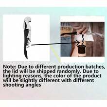 1pc Professional Waiter's Corkscrew Wine Bottle Opener Set,Colorful Wine Bottle Opener,Multifunctional Beer Bottle Opener,Creative Portable Bottle Opener,Suitable For Restaurants, Waiters, Bartenders, And Parties, For Outdoor, Camping - Multicolor - View 12