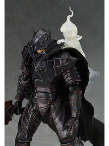 25厘米高动漫可动人偶、狂战士个性雕像人偶、Guts模型人偶、战损血腥版人偶雕像人偶、酷炫黑骑士玩具人偶、黑衣剑士雕像模型、动漫周边人偶、可动模型人偶、人偶装饰、收藏模型 - 彩色 - 查看 6