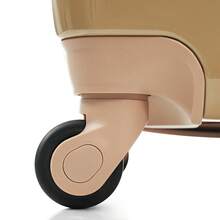 MERAX Luggage Sets New Model ABS Hardshell 3pcs  Luggage Hardside Lightweight Durable Suitcase Sets Spinner Wheels Suitcase With TSA Lock 20''24''28''( Tan) - 譚 - 查看 8
