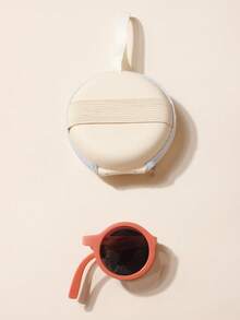 1/2/6 PCS Baby Glasses+1 Pc Glasses Bag,For 2-5 Years Old,Baby Boy And Baby Girl Glasses,Foldable Glasses, Portable Glasses,Cool,Cute,Round Glasses, Decorative Glasses,Baby Glasses Gift,Spring Accessories,Summer Accessories