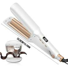 2 Unidades Ferro de Ondular com Íons Negativos - Design Anti-Queimadura, Ondulação Rápida em 10 Minutos, Uso Seco/Úmido, Ondas Grandes Fáceis, Aquecimento Rápido de Alta Potência, Ferramenta de Penteado Conveniente para Mulheres, Voltagem Dupla para Uso Global - Ótimo para Formatura, Aniversário, Feriado, Viagem