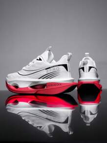 L.S.W.P Men's Casual Comfortable Sports Shoes, Non-Slip Durable Soles - Suitable For Running, Jogging, Tennis And Gym - Casual Comfortable Sports Shoes, Suitable For All Seasons - White - View 12