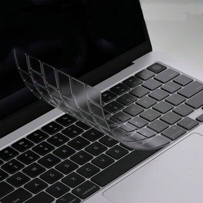 SDYIGOE Tangentbordsskydd i TPU-material, hög transparens, ultratunt, lämpligt för Macbook Pro och Air Full Series M4 M3 M2 M1 Chip 12 13 14 15 16 tums Apple Laptop-tangentbordsskydd, levereras med 15 mm tjock hård kartongförpackning, ger utmärkt skydd
