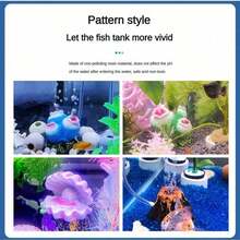 1PC Fish Tank Landscaping Simulation Volcano Aquarium Accessories Rockery Aerator For Aquarium Pump Bubble Stone Oxygen - Multicolor - View 10
