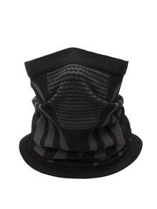 1pc, Winter Cycling Neck Warmer, Outdoor, Mountaineering, Skiing, Windproof, Thick, Warm, Neck Guard, Sports, Motorbike Helmet