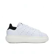 Adidas Stan Smith PF Shoes Women Sneakers Cusal Campus Shoes Casual Soft Sole Lace-Up Low-Top Leather Sporty Comfortable Anti-Skid Outdoor Sneakers IE0450 - Cloud White /  / Core Black - View 2