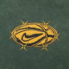 Nike 男式 AS M NK TEE M90 STREET 短袖 T 恤，针织圆领，THV1676-323 - 綠色 - 查看 4