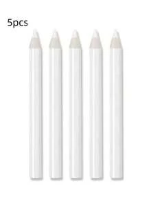 1pc/5pcs/10pcs/50pcs/100pcs Nail Art Rhinestone Pencil Nail Gems Manicure Nail Decoration Pencil Tool Dotting Pen With Pearl Rhinestone - White - View 12