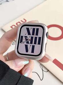 2 件 表带和 表壳，时尚创意设计不锈钢网眼透气舒适磁扣可调节星光色 表带和星光色无屏保护壳，全面保护兼容 Ultra 3/2/1、系列 S10/S9/S8/S7/S6/S5/S4/S3/S2/S1，38mm/40mm/41mm/42mm/44mm/46mm/45mm/49mm，男女时尚新品 - 星光色 - 查看 8