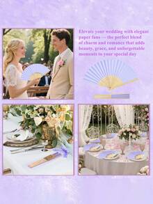 50/25/5 piezas/Set, Abanico plegable de madera rosa con bolsa de regalo y tarjeta de agradecimiento, tarjetas de agradecimiento, abanico plegable de bambú para novia, decoraciones para fiestas solteras, bodas y despedidas de soltera, regalos para damas de honor y decoraciones de boda, regalos de boda perfectos, decoración de boda, muy adecuado para fiestas y eventos, accesorios de verano perfectos, abanico plegable para mujeres