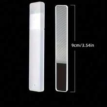 3 片纳米玻璃指甲锉，指甲抛光条，砂纸条，双面抛光条指甲锉，迷你指甲锉，美甲修脚工具，手足指甲护理，礼品，旅行必备 - 無色 - 查看 9