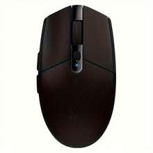 Ratón de juego, Ratón óptico inalámbrico ambidiestro con iluminación posterior, botones laterales, brillo, para Windows 10,MacBook, Android y PC, alimentado por batería (AA), no recargable, compatible con múltiples estándares 2.4G/3G/4G/5G - Multicolor - Ver 5