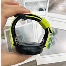 1 قطعة سوار ساعة رجالي، سوار بديل لساعة رجالية، سوار بديل لساعة ذكية، سوار بقياس 22مم/26مم، مصنوع من مادة السيليكون عالية الجودة، بنقشة نقطية، تصميم سريع الإطلاق، سهل الارتداء، ناعم، قابل للتنفس، متين