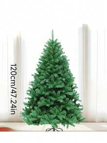 1 cây thông Noel nhân tạo bằng nhựa PVC dày đặc trang trí nhà Giáng sinh, cây thông thường màu xanh lá cây cho trung tâm thương mại, sân, cửa hàng nhỏ trang trí Giáng sinh đồ trang trí Giáng sinh quà tặng Giáng sinh trang trí Giáng sinh - Nhiều màu - Xem 10