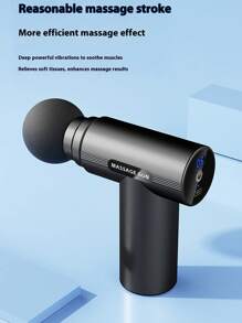 Digital Display Fascia Gun Mini Muscle Massager, Electric Massage Gun For Men & Women, Small Muscle Massager, Fascia Gun With Display, Mini Neck Massage Gun, Rechargeable Portable Professional Fascia Gun