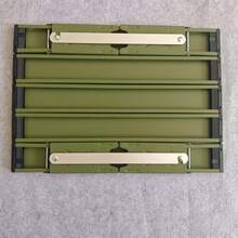 Mini Camping Table, Super Lightweight, Portable, Aluminum Alloy, Outdoor Table, Can Be Rolled Up, Folding Table, Suitable For Backpacking, Picnic, BBQ