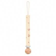 1pc Pacifier Chain With Printed Floral & Geometric Pattern, Fashion Baby Pacifier Clip Holder, Wooden 3-Hole Pacifier Clip, Suitable For Baby Boys And Girls, Daily Use Gift - Multicolor - View 25