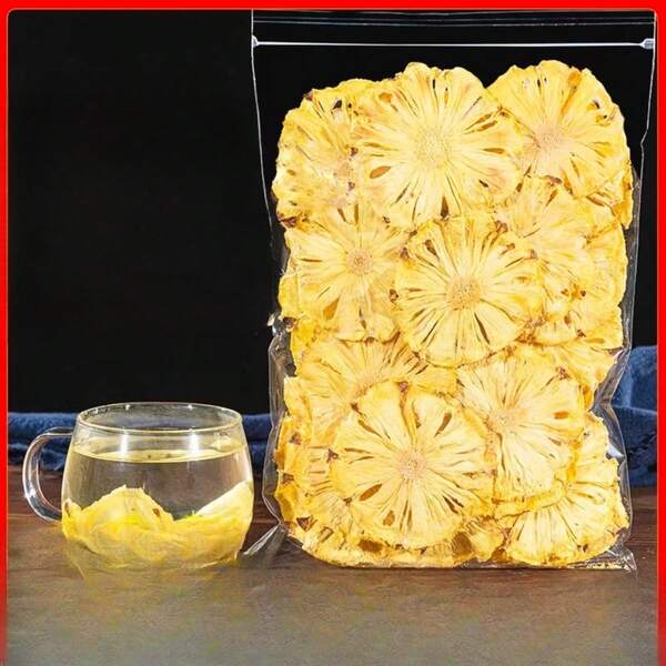 Set de 5 rodajas de piña deshidratadas, decoraciones artesanales, adecuadas para materiales DIY, velas aromáticas, decoraciones de aromaterapia, decoraciones de jabón artesanal, para todo tipo de eventos festivos, decoraciones para ambientación de fiestas, accesorios artesanales para agregar fragancia, rodajas deshidratadas decorativas para el hogar, la oficina, el café y talla grande