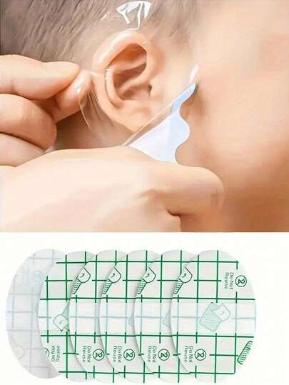 1-70pcs Waterproof Ear Covers, Transparent Ear Protectors, Soft Non-PVC Material, Prevent Water Transmission Of Infection And Earwax Buildup. Suitable For Swimming, Rainy Days, Surfing, Snorkeling And Other Water Sports. Swimming And Bathing Ear Covers, Swimming Accessories, Shower Ear Covers.