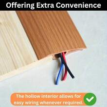 1块7cm自粘PVC门槛保护板，木纹地板过渡条，防刮门地过渡条，家用自粘门槛坡道设计，适用于地毯边缘处理，保护瓷砖和地板接缝，家居装饰装饰