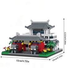 1560pcs High Difficulty Famous Architect Building Model, 3D Assembly Toy Small Bricks | Christmas & Birthday Gift - Multicolor - View 9
