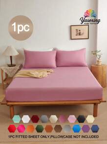 1 件 Cameo Brown 纯色床笠，柔软床垫套，亲肤透气床上用品，适合所有季节卧室的床笠，深口袋，最大 16 英寸床单，柔软透气，适合所有尺寸的床 - 单人床、双人床、特大号床、大号床单、床罩、背部学校床上用品、宿舍床上用品套装 - 藕粉色 - 查看 1