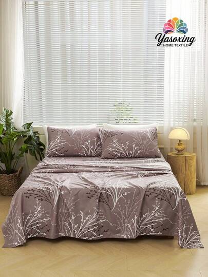 Set di biancheria da letto Queen da 7 pezzi, in morbida microfibra
