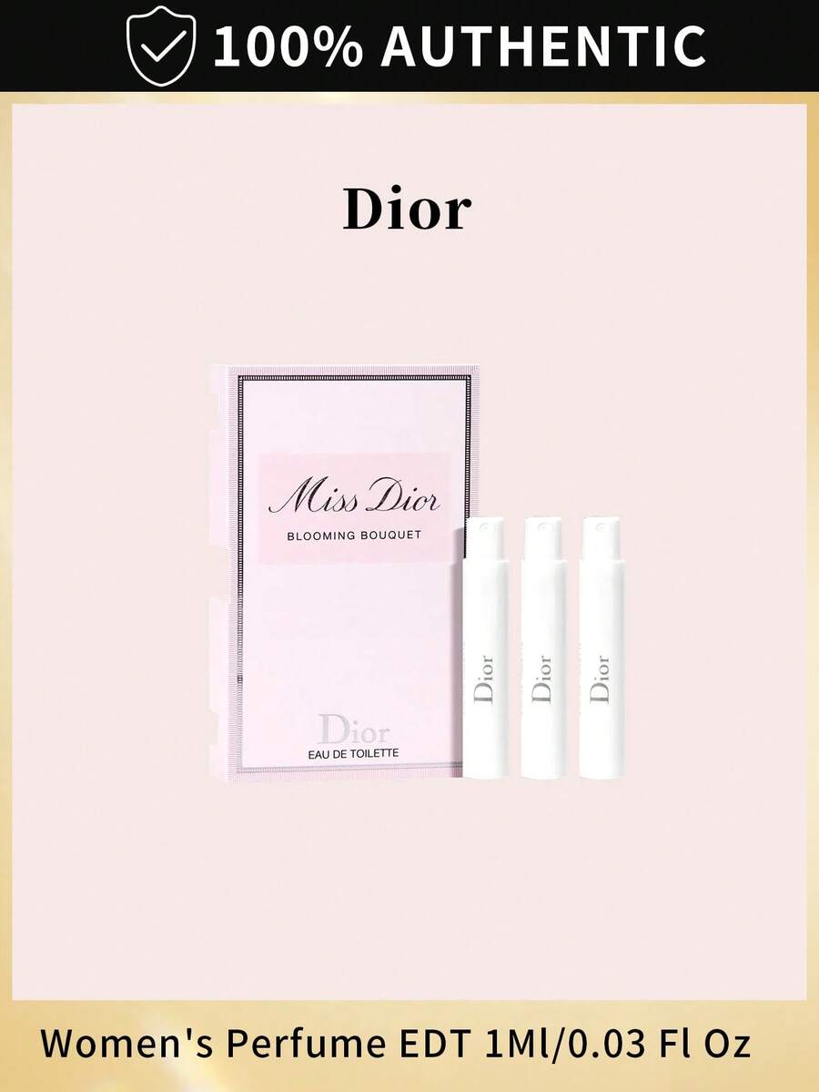 Dior Ladies Miss Blooming Bouquet EDT Spray 1 Ml/ 0.03 Oz Fragrances Travel Size - 1ml *3 pcs - 查看 1