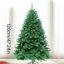 1 cây thông Noel nhân tạo bằng nhựa PVC dày đặc trang trí nhà Giáng sinh, cây thông thường màu xanh lá cây cho trung tâm thương mại, sân, cửa hàng nhỏ trang trí Giáng sinh đồ trang trí Giáng sinh quà tặng Giáng sinh trang trí Giáng sinh - Nhiều màu - Xem 8