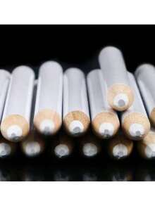 1pc/5pcs/10pcs/50pcs/100pcs Nail Art Rhinestone Pencil Nail Gems Manicure Nail Decoration Pencil Tool Dotting Pen With Pearl Rhinestone - White - View 6