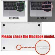 SDYIGOE TPU Material Keyboard Cover, High Transparency, Ultra Thin, Suitable For Macbook Pro And Air Full Series M4 M3 M2 M1 Chip 12 13 14 15 16 Inch Apple Laptop Keyboard Protector, Comes With 15mm Thick Hard Card Board Packaging, Provides Great Protection