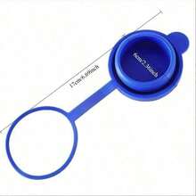 1pc Special Cover For Pure Water Bucket Universal Bottled Water Lid Sealing Cover Dustproof Water Cover Bucket Cover Mineral Water Dispenser - Blue - View 3