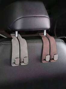 3pcs Creative New Product Car Storage Hooks, Front Seat Headrest Storage Hooks, Car Decorations, Handbags, Bags, Shopping Bags, Hats, Umbrellas Car Storage Hooks For Women Storage Organizer Travel Holiday Essential Fall Decor Autumn Halloween