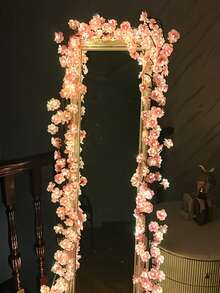 1pc Cherry Blossom Branch Light, 8 Flashing Modes, Suitable For Indoor/Outdoor Use In Spring/Summer, Applicable For Wedding Decor, Party Ambiance, Valentine's Day, Christmas, Birthday, Graduation Ceremony And More