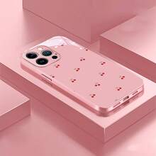 Creative Design Pattern Metal Paint Glass Phone Case, Fashionable Luxury With Lanyard Compatible For IPhone 16 15 14 13 12 Pro Max, The Perfect Gift For Family And Friends