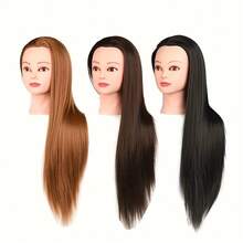 Creative Styling, Adult Mannequin Head For Hair Styling, Braiding & Makeup - Perfect For Display & Practice,24inch - Gold - View 4