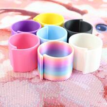 钻石画帆布卷架 - 防卷帆布环收纳盒，适用于成人钻石画艺术套装 - 钻石画艺术配件，提升钻石画体验的工具 - 彩色 - 查看 7