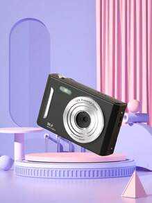 Cámara digital CCD para campus, lente dual de alta definición, estilo de tarjeta retro, cámara digital de fotografía y videografía de viaje, juguete para estudiantes y fiestas - Cámara - Ver 14