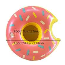 6 件/2 件/1 件充气饮料杯架、手机支架、泳池漂浮杯垫、派对水上漂浮杯架、沙滩饮料充气杯架、泳池派对多功能支架、旅行摄影 - 粉色 - 查看 13